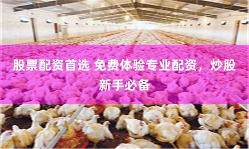 股票配资首选 免费体验专业配资，炒股新手必备